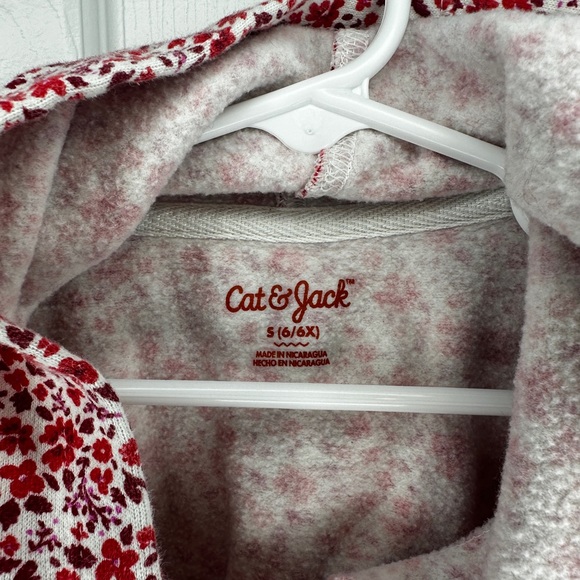 Cat & Jack girls pullover hoodie size S - Picture 3 of 3